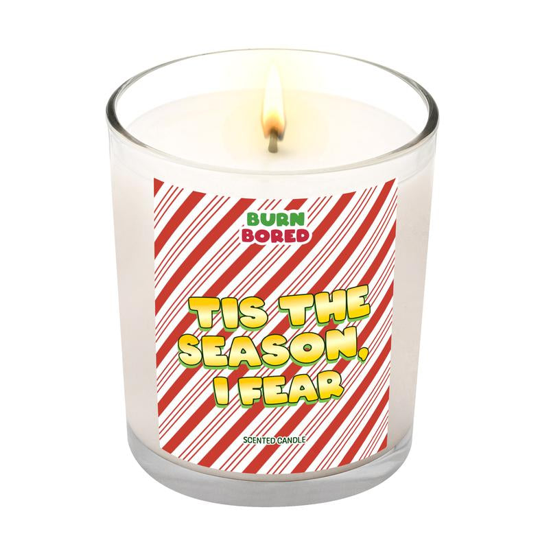 BurnBored XL Scented Candle – 18oz Hand-Poured Coconut Wax Candle | 120 Hour Burn Time | Nontoxic Luxury Candle for Room Decor