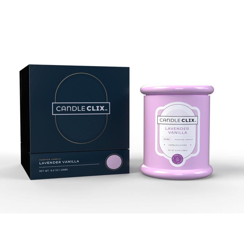 Lavender Vanilla - Scented Decorative Candle for Home Fragrance