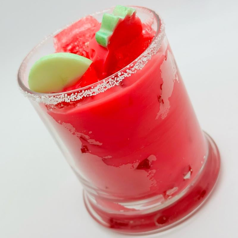 Berry Rita Margarita Gel Wax Candle – Realistic Cocktail Candle | Fruit-Scented Candle for Home Bar & Decor | 11oz Drink-Inspired Ornament