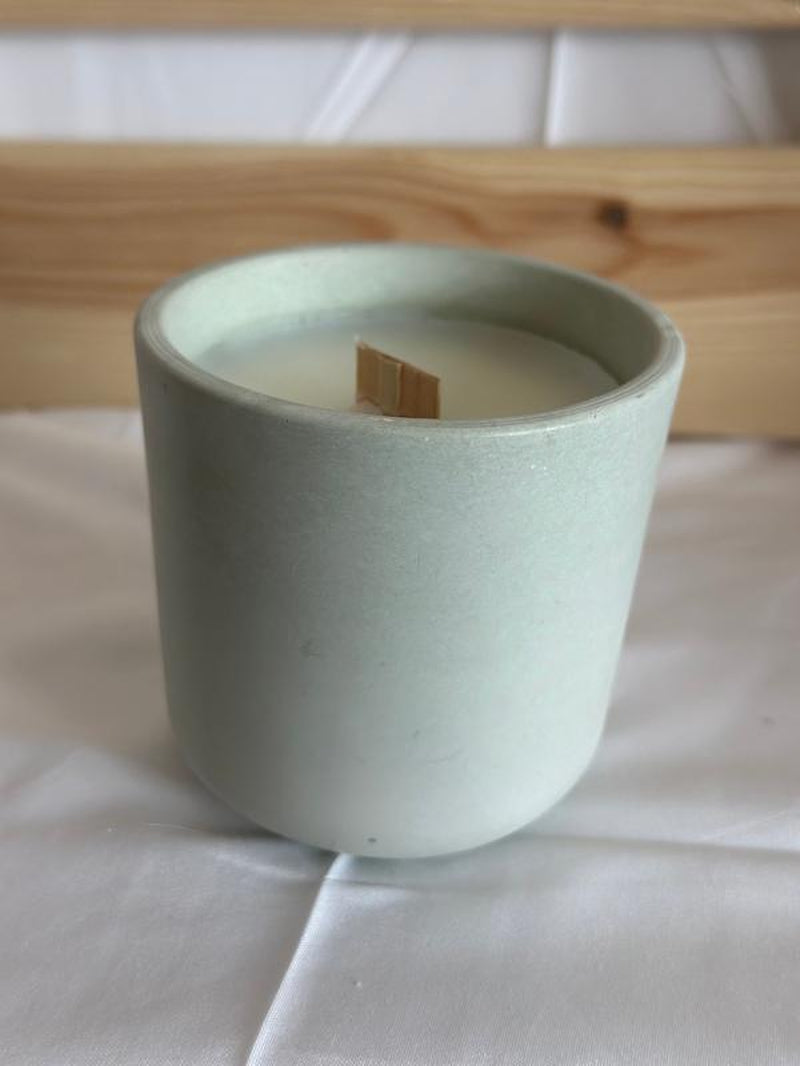 9Oz Cement Candles, Coconut Apricot Wax, Decoration, Decor