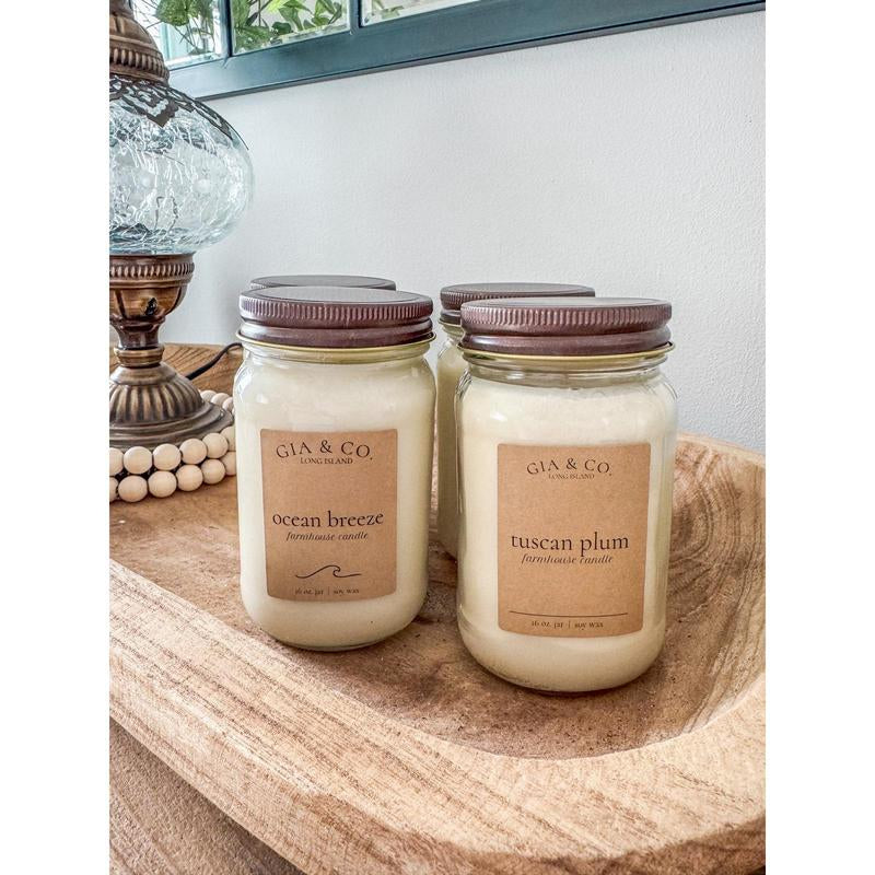 Gia Co. Large Soy Candles