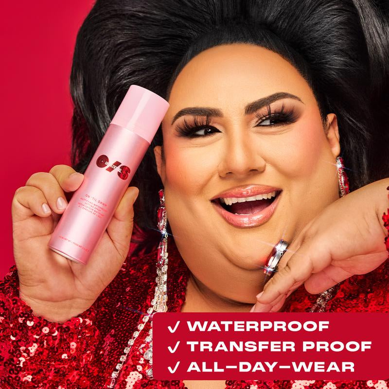 ONE/SIZE On ‘Til Dawn Mattifying Waterproof Setting Spray – 1oz Travel Size | 16HR Wear, Transferproof, Oil-Control, Pore-Perfecting Finish 
