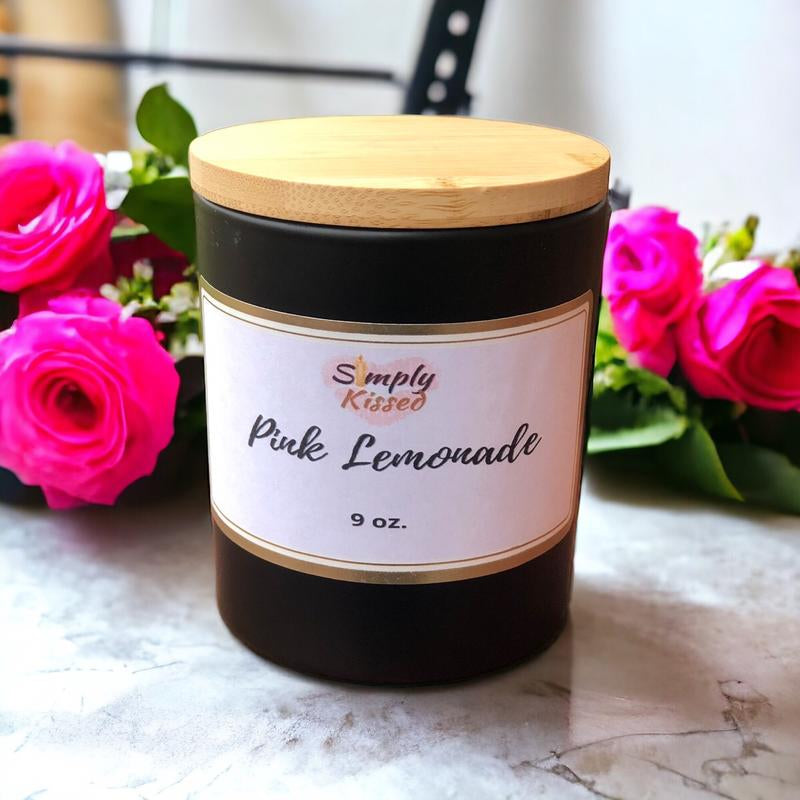 Simply Kissed 9 Oz Soy Wax Candle