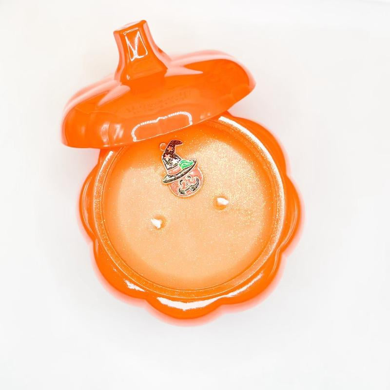 Trick or Treat Soy Wax Candle – Pumpkin, Persimmon & Orange Scent | Halloween Candle | Fall Scented Candle in Glass Jar or Tin (10oz/6oz)