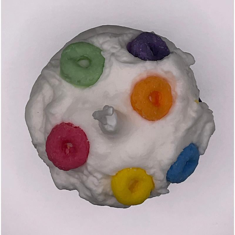 Froot Loops Scented Cupcake Candle