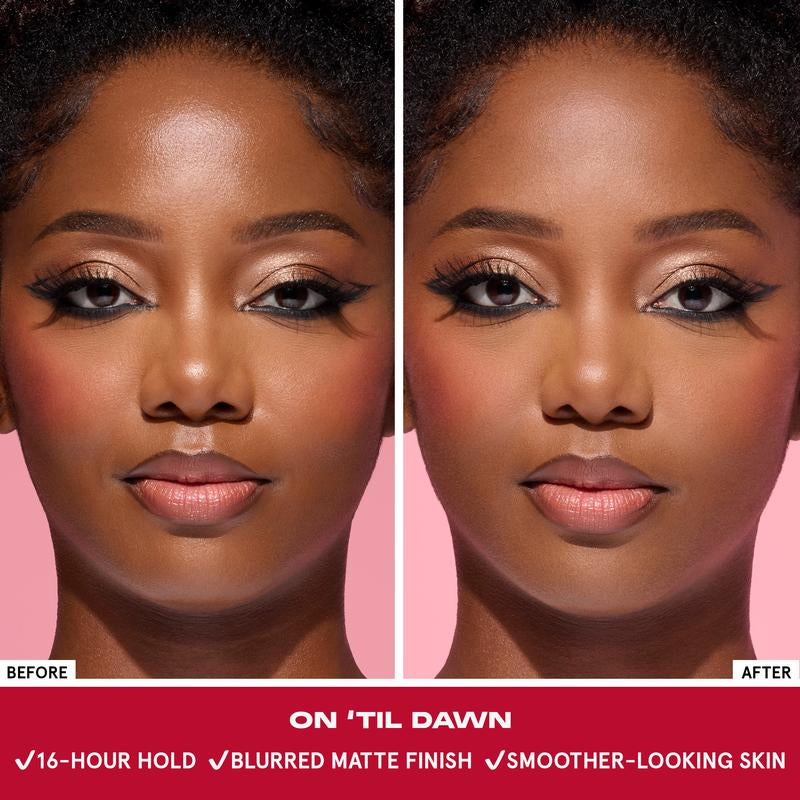 ONE/SIZE On ‘Til Dawn Mattifying Waterproof Setting Spray – 1oz Travel Size | 16HR Wear, Transferproof, Oil-Control, Pore-Perfecting Finish 