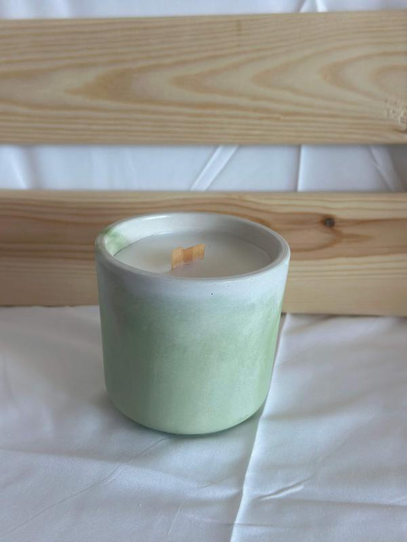 9Oz Cement Candles, Coconut Apricot Wax, Decoration, Decor