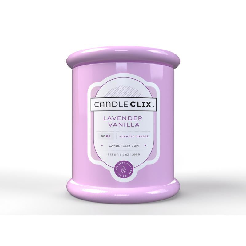 Lavender Vanilla - Scented Decorative Candle for Home Fragrance