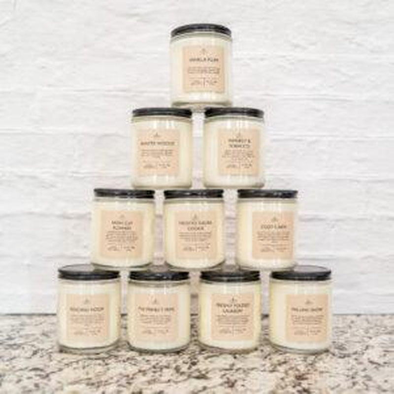 All Natural Soy Wax Candle | 8Oz Soy Candle | Fall Candle | Autumn Candle | Farmhouse Style Candle | Rustic Candle | Candle Gift