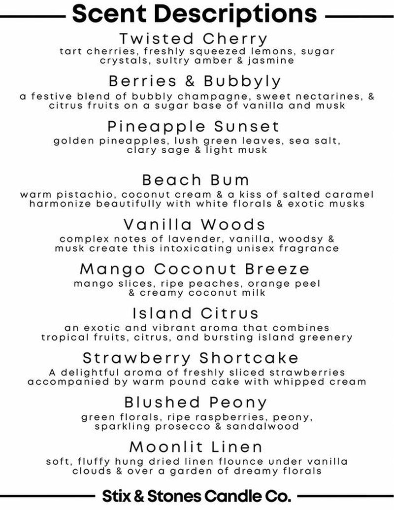 Beach Bum Toxin Free Candle | Chemical Free Home Fragrance | Mother’S Day | Handmade Birthday Gift