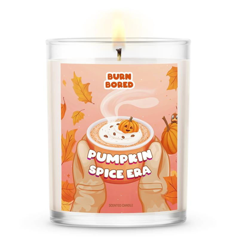 BurnBored XL Scented Candle – 18oz Hand-Poured Coconut Wax Candle | 120 Hour Burn Time | Nontoxic Luxury Candle for Room Decor