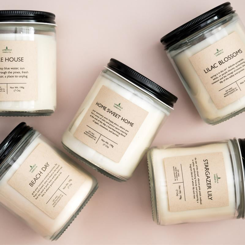 All Natural Soy Wax Candle | 8Oz Soy Candle | Fall Candle | Autumn Candle | Farmhouse Style Candle | Rustic Candle | Candle Gift