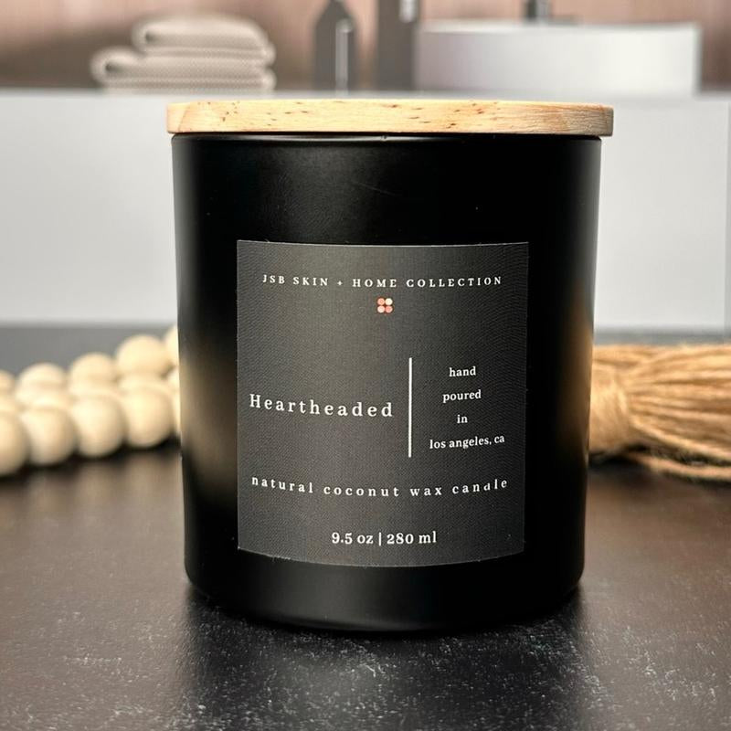 Heartheaded : Coconut Wax Candle
