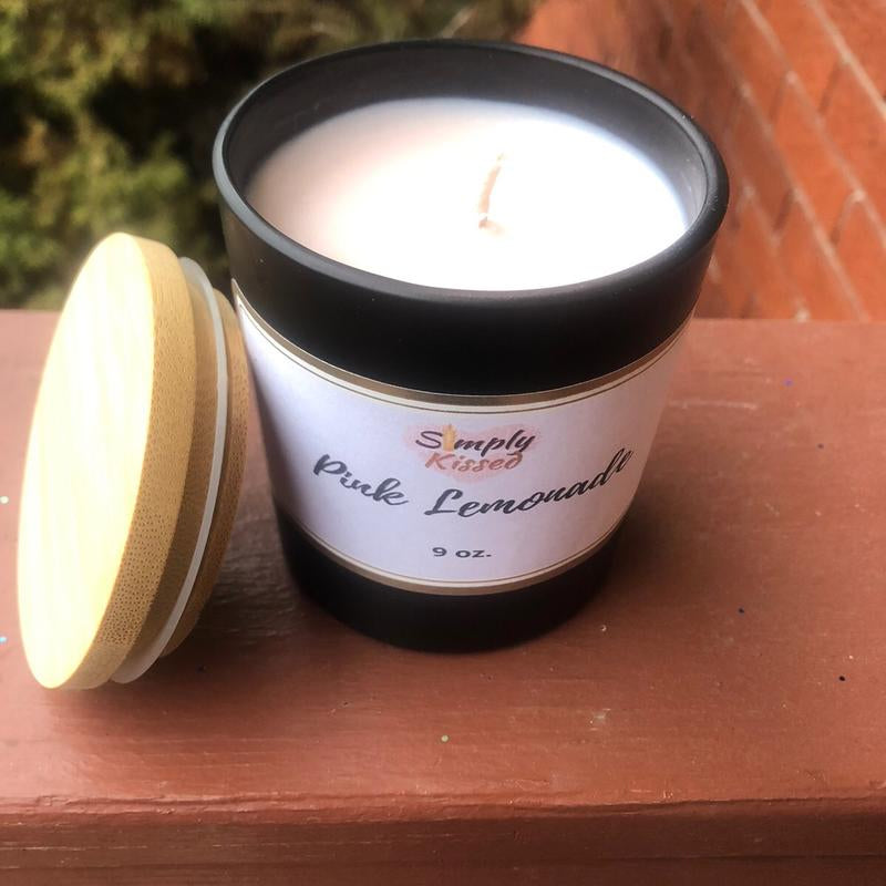 Simply Kissed 9 Oz Soy Wax Candle
